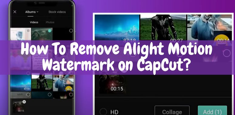 How To Remove Alight Motion Watermark on CapCut